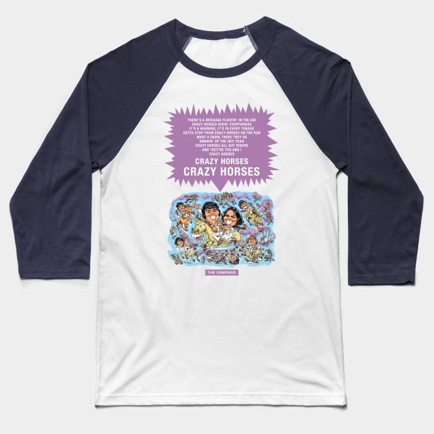 The Osmonds Baseball T-Shirt by PLAYDIGITAL2020